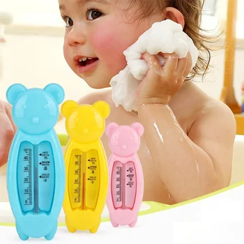 Термометр для детской ванны для новорожденного Медвежонка, измеритель температуры воды, игрушки для купания, термометр для ванной, аксессуары для ухода за ребенком