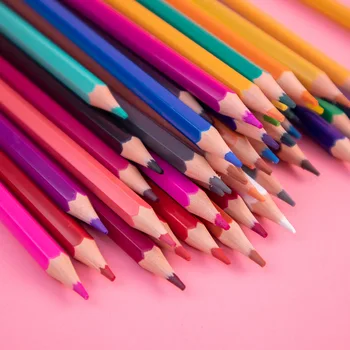 Цветной карандаш Kawaii Товары для рукоделия Карандаш для школьников Профессиональный цветной карандаш для рисования Хорошие школьные канцелярские принадлежности и офис