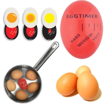таймер для идеального изменения цвета яиц 1шт, Вкусные мягкие яйца вкрутую, Кухня для приготовления экологически чистой смолы, Таймер для яиц, красный таймер, Инструменты