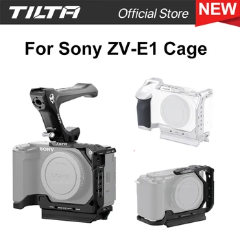 Новый TILTA Для Sony ZV-E1 zve1 cage Комплект для камеры TA-T35-A-B с Силиконовой рукояткой Dslr Rig 