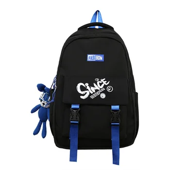 Школьные сумки для мальчиков-подростков для девочек, студенческий крутой рюкзак, нейлоновый повседневный рюкзак для кампуса, модный персонализированный