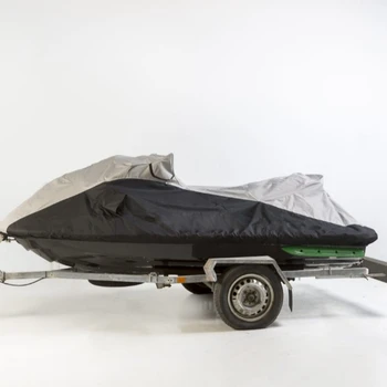 Сверхпрочный 600D полиэфирный водонепроницаемый чехол для лодки с ребрами жесткости для путешествий на открытом воздухе, чехол для гидроцикла