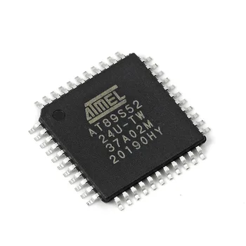 AT89S52-24AU AT89S52 TQFP-44 8-разрядный однокристальный микрокомпьютер с микроконтроллером