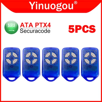 5 ШТ ATA PTX4 PTX-4 Синий Securacode Пульт Дистанционного управления Гаражными Воротами CRX-1 CRX-2 GDO 2V5 2V6 2V7 4V3 4V4 4V5 4V6 Открывалка для управления Воротами