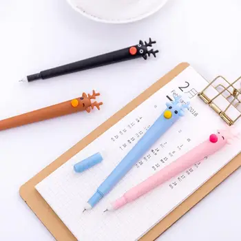 Удобные школьные канцелярские принадлежности, Рождественская ручка с изображением Лося из мультфильма для детей