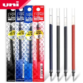 12 шт./лот Uni-Ball Signo Refill UNI Mitsubishi UMR-1 Гелевая ручка для заправки 0,38 мм Fine Financial Для UM-151