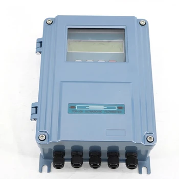 Профессиональный Ультразвуковой Расходомер Настенный TDS-100F Датчик DN15mm-6000mm СВЕТОДИОДНЫЙ Цифровой Ультразвуковой Расходомер Жидкой Воды
