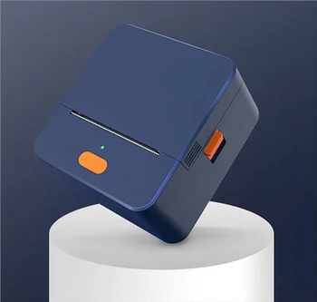 Мини Портативный термопринтер штрих-кода для этикеток NETUM P1, маленький карманный принтер для изготовления этикеток, фотопринтер для наклеек, самоклеящаяся бумага