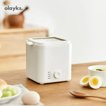 Электрические Яйцегенераторы Olayks Для Приготовления яиц на пару Интеллектуальное Автоматическое Отключение Бытовой Многофункциональной Небольшой машины для приготовления завтрака