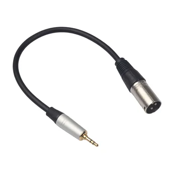 0 3 м XLR 3-Контактный штекер от 3 до 5 мм Стереоразъем Экранированный Микрофон Разъем для микрофонного кабеля 3-5 Штекер от мужчины к женщине