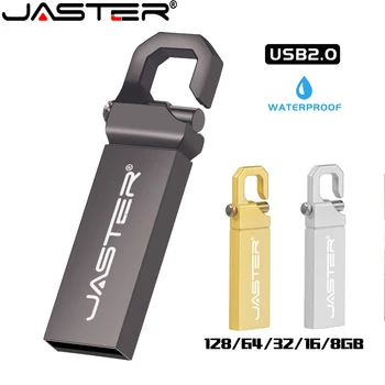JASTER Бесплатные адаптеры TYPE-C или Micro USB флэш-накопитель 64 ГБ Бизнес Металлическая ручка-накопитель с бесплатным пользовательским логотипом Черная карта памяти 32 ГБ 16 ГБ