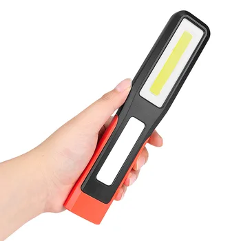 COB светодиодный фонарик USB Перезаряжаемый Рабочий светильник, Магнитная инспекционная лампа, Красный аварийный светильник, Палатка для кемпинга, Наружное освещение