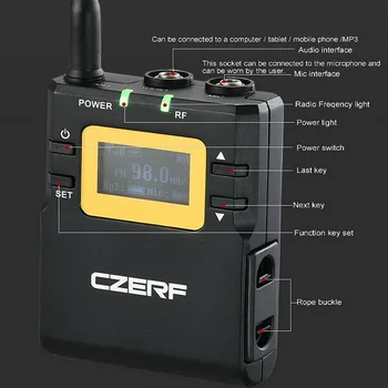 76-108 МГц TF карта Bluetooth MP3 Микрофон Передатчик FM