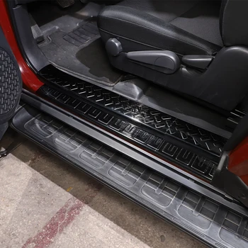 Для Toyota FJ Cruiser 2007-2021, Накладка на порог автомобиля из нержавеющей стали, накладка на внутреннюю отделку, защитные накладки на порог, крышка