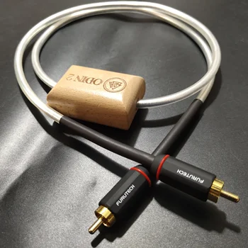 NORDOST Высококачественный цифровой коаксиальный кабель Odin из чистого серебра 75Ω Аудиофильский аудиопровод AES/EBU RCA line сделано в США