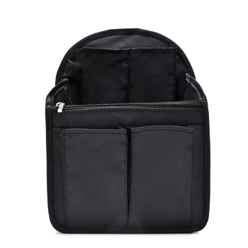 Вставные сумки Внутренняя сумка для хранения, Вместительный Дорожный Органайзер для мелочей, Отделочная Сумочка Черного цвета