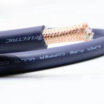 Бесплатная доставка Измеритель furukaw 4N OFC Бескислородный медный кабель питания hifi провод питания для audo power cabl кабель аудиоусилителя