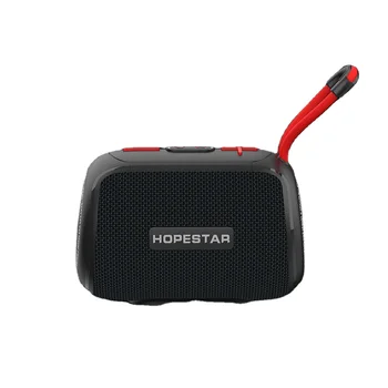 HopeStar T10, Маленький мини-динамик, открытый Портативный беспроводной динамик, Мини-сабвуфер для мобильного телефона, динамик