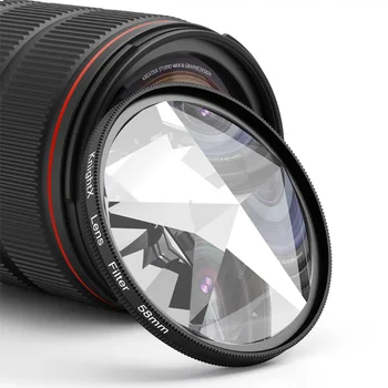 Фильтр камеры KnightX 5 Prism, Калейдоскоп, специальные эффекты, аксессуары для фотосъемки, призма объектива DSLR, аксессуары Canon Nikon