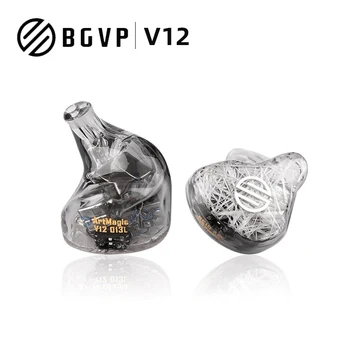 Наушники BGVP V12 Knowles + Soion 12 BA со съемным кабелем 0,78 Аудио-вкладыши Hi-Res