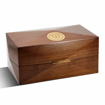 Портативный Футляр для сигар Sapele из цельного дерева, Увлажненный Хьюмидор, Коробка для сигар, аксессуары для курения
